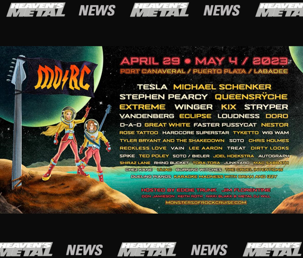 STRYPER Booked for Monsters of Rock Cruise Heaven's Metal Magazine