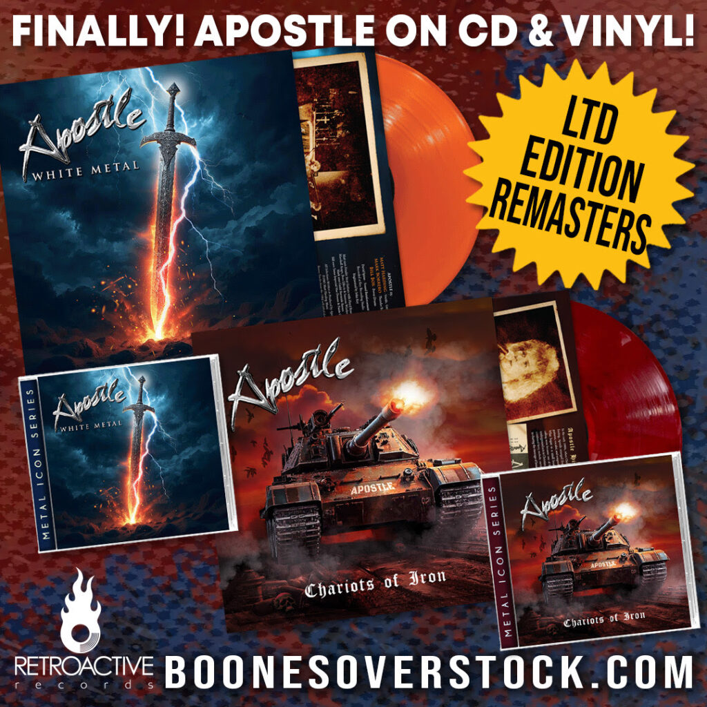 Apostle band CD & Vinyl reissues