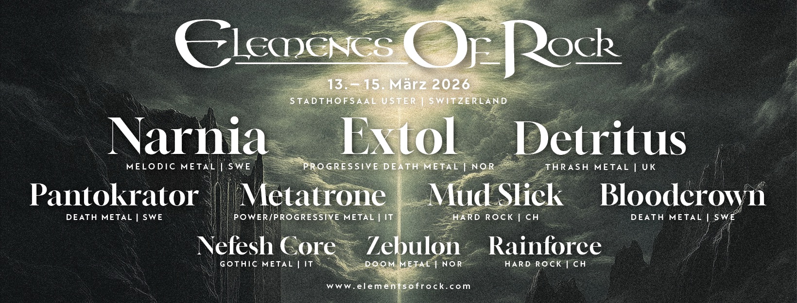 News: Elements of Rock Announce Strong International Lineup - Heaven's ...