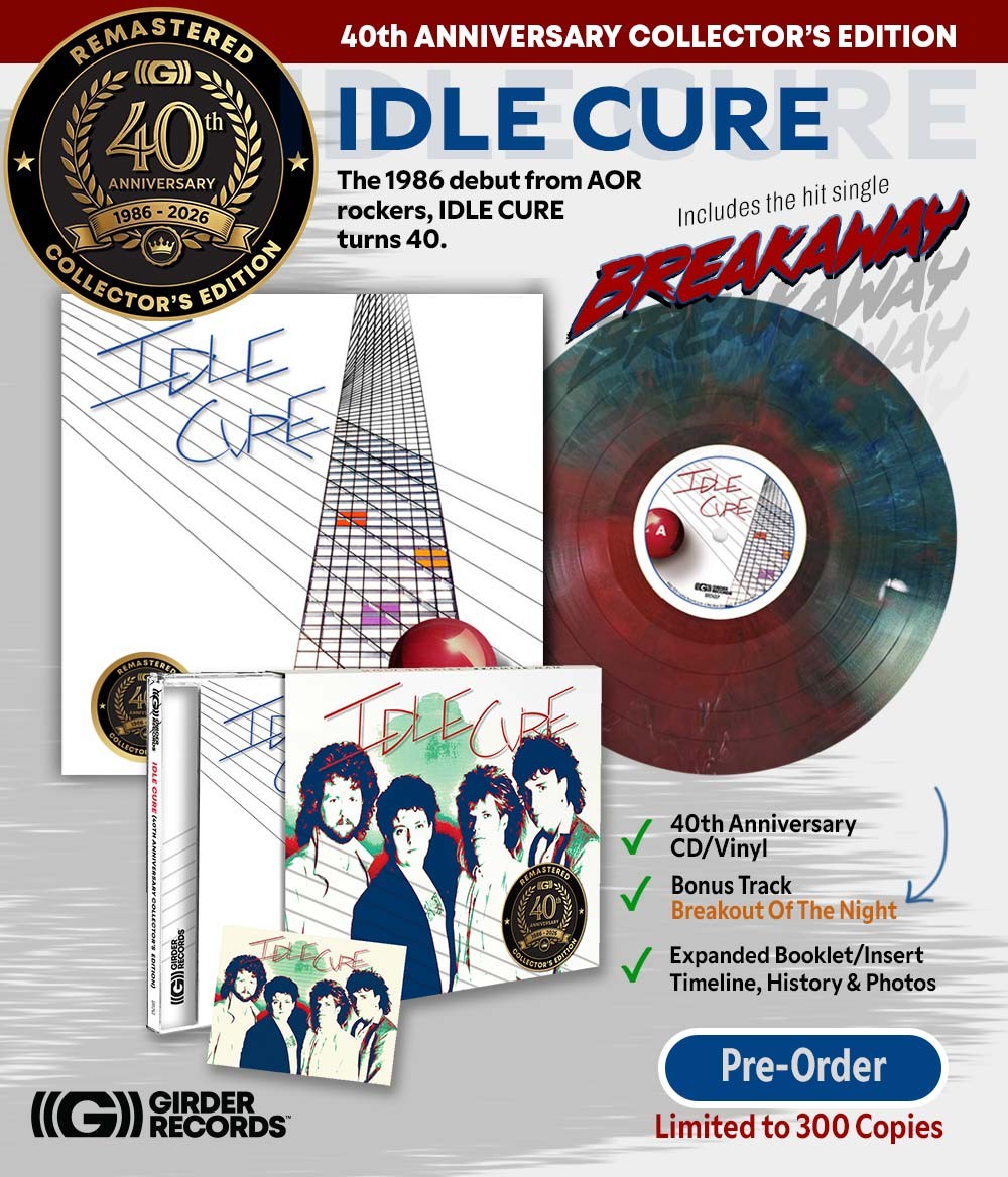 Idle Cure 40th Anniversary Vinyl and CD